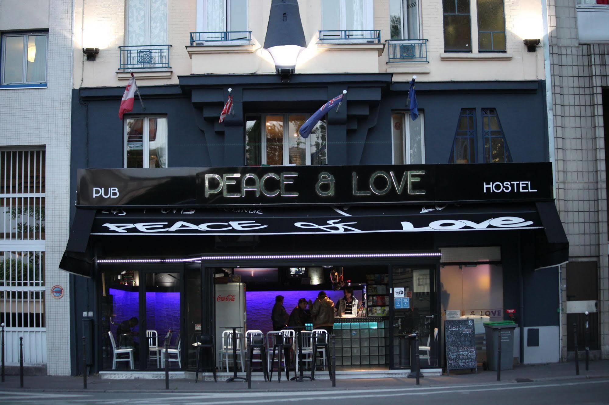 Peace & Love Hostel Paris Ngoại thất bức ảnh